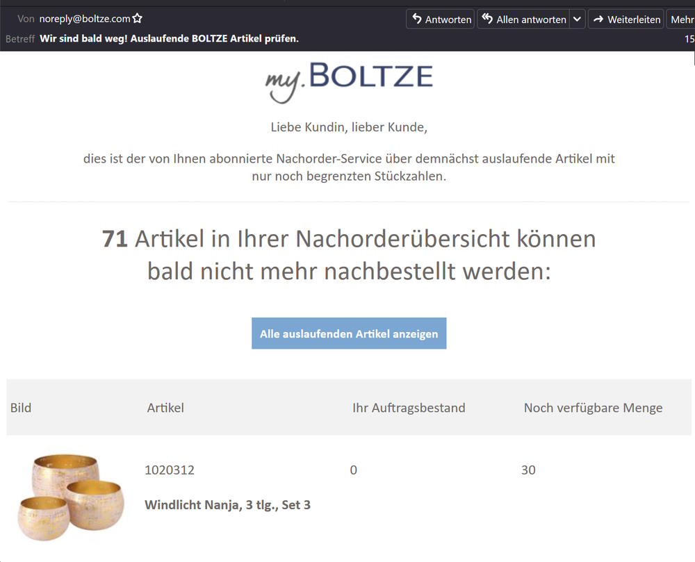 Boltze Enterprise-B2B-Handelsplattform