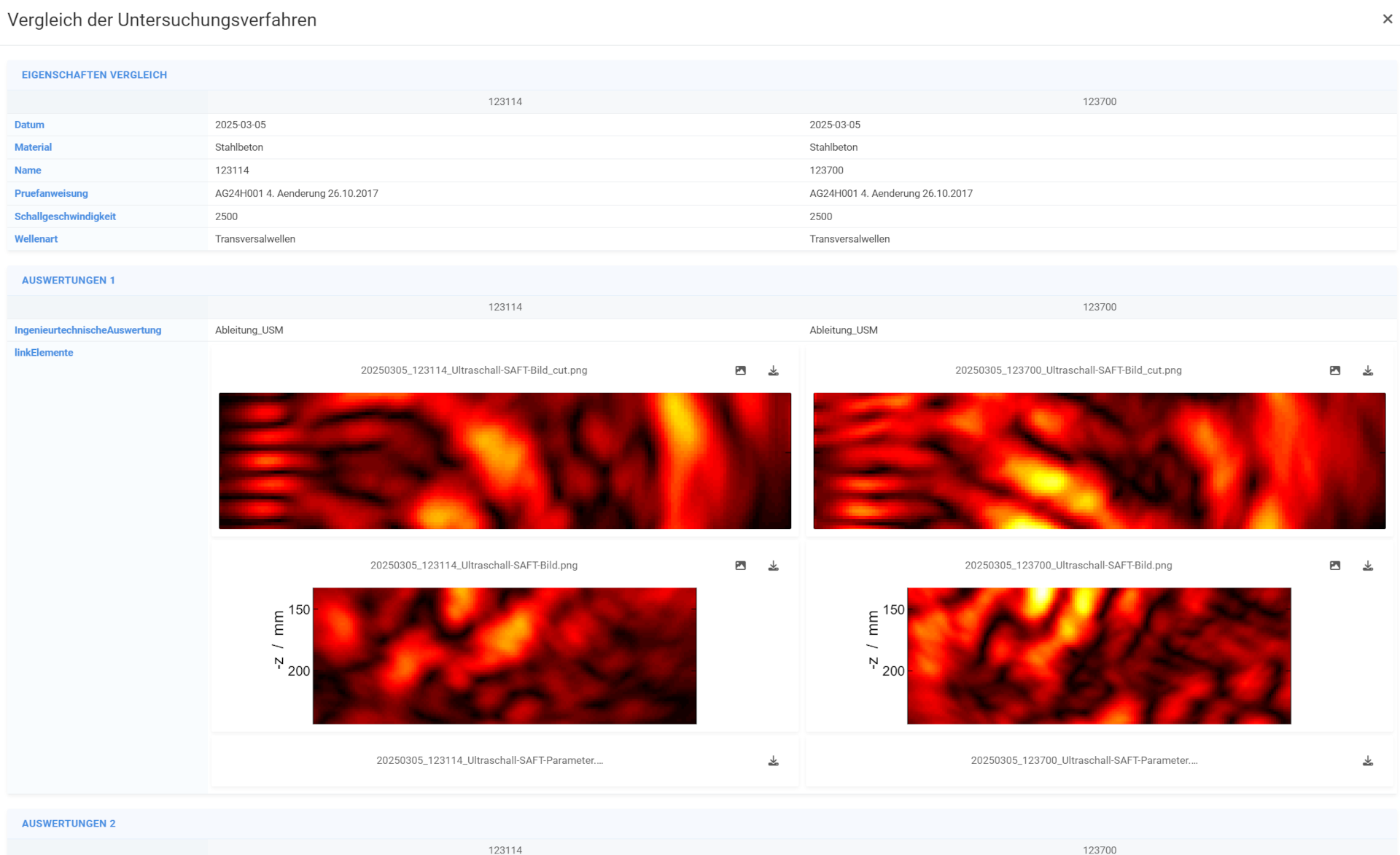 openlab - comparison example